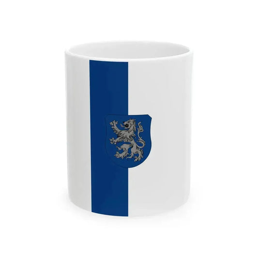 Flag of Hegyhatsal (Hungary) White Coffee Mug 11oz - Go Mug Yourself