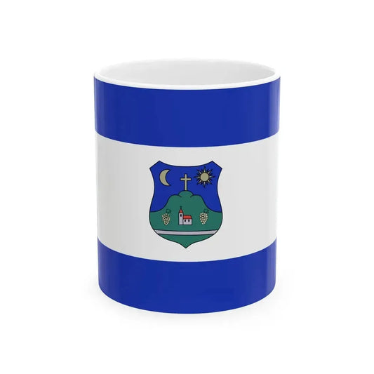 Flag of Hegymagas (Hungary) White Coffee Mug 11oz - Go Mug Yourself