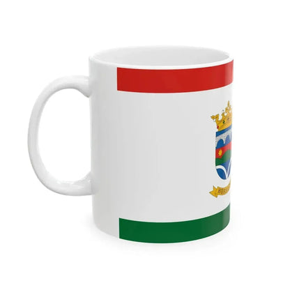 Flag of Hehalom (Hungary) White Coffee Mug - Go Mug Yourself