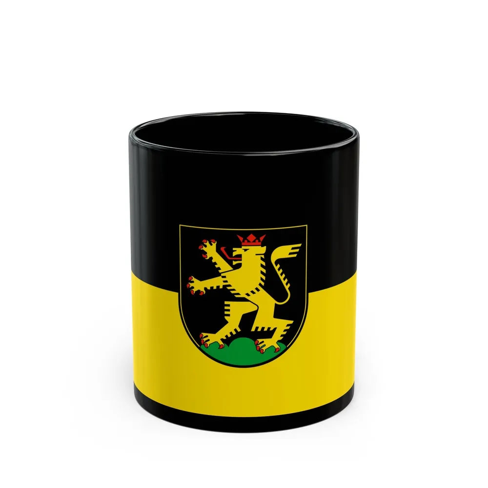 Flag of Heidelberg Germany - Black Coffee Mug-11oz-Go Mug Yourself