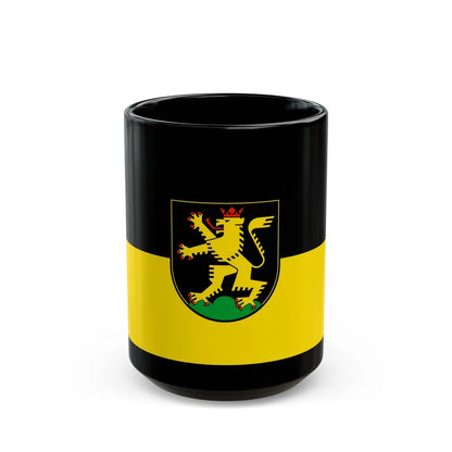 Flag of Heidelberg Germany - Black Coffee Mug-15oz-Go Mug Yourself