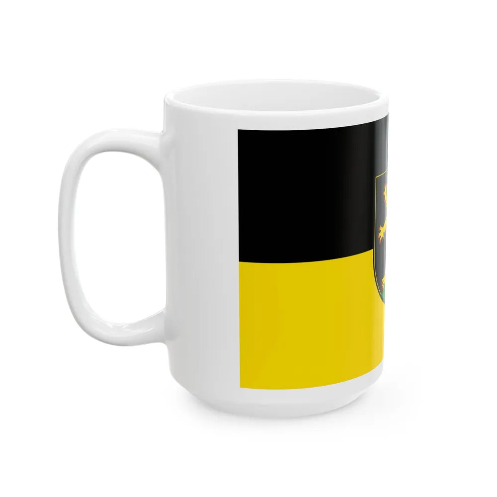 Flag of Heidelberg Germany - White Coffee Mug-Go Mug Yourself