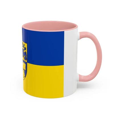 Flag of Heidkreis Germany - Accent Coffee Mug - Go Mug Yourself