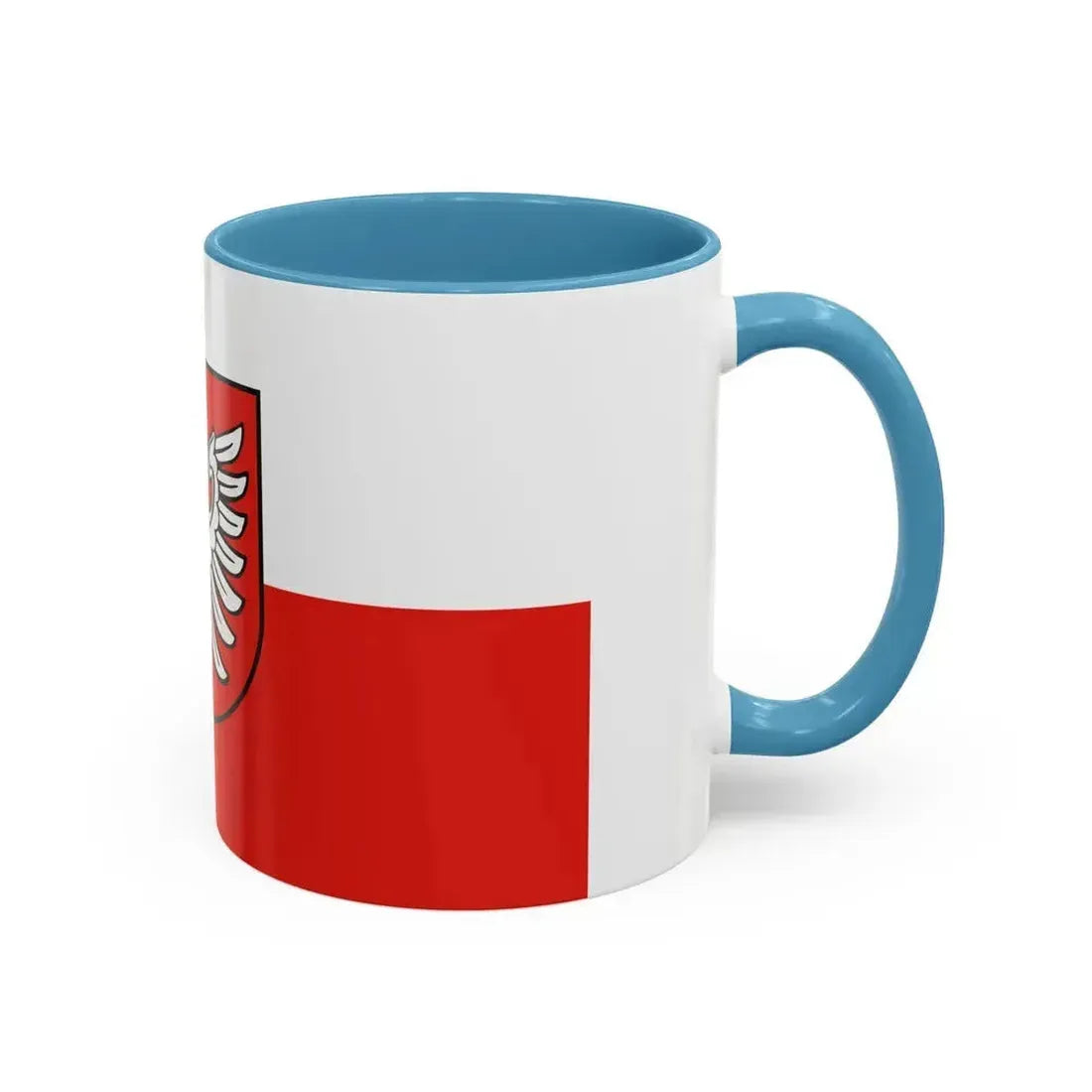 Flag of Heilbronn Germany - Accent Coffee Mug - Go Mug Yourself
