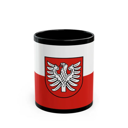 Flag of Heilbronn Germany - Black Coffee Mug-11oz-Go Mug Yourself