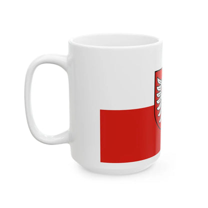 Flag of Heilbronn Germany - White Coffee Mug-Go Mug Yourself