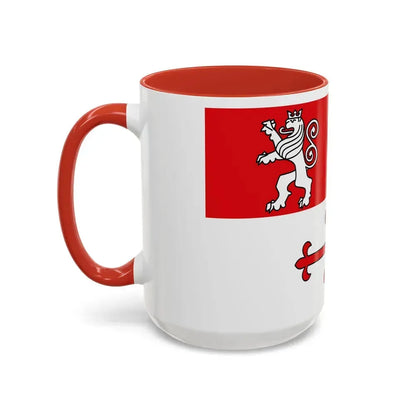 Flag of Heinsberg Germany - Accent Coffee Mug - Go Mug Yourself