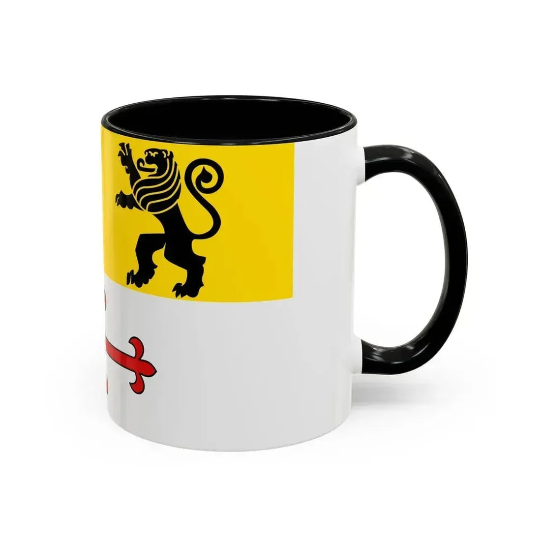 Flag of Heinsberg Germany - Accent Coffee Mug - Go Mug Yourself