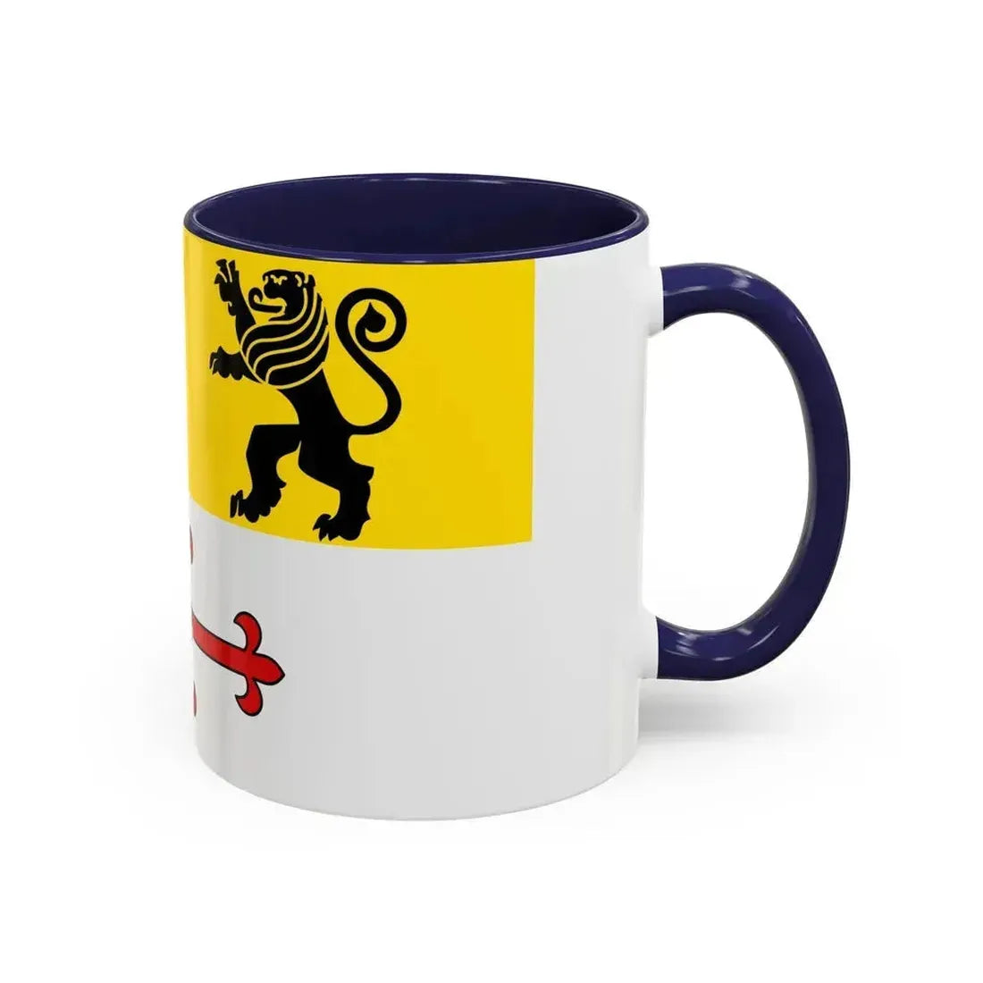 Flag of Heinsberg Germany - Accent Coffee Mug - Go Mug Yourself