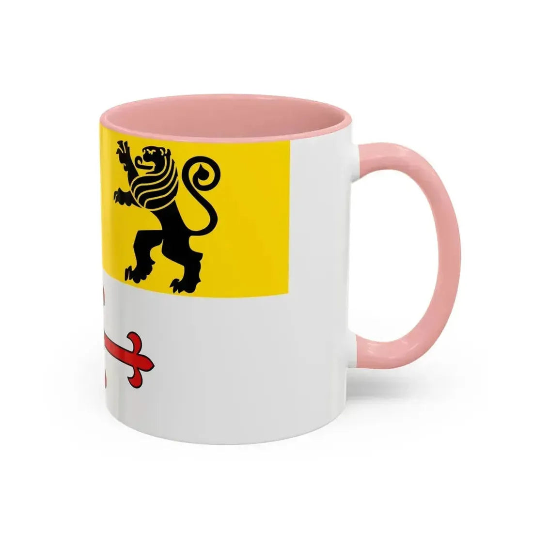 Flag of Heinsberg Germany - Accent Coffee Mug - Go Mug Yourself