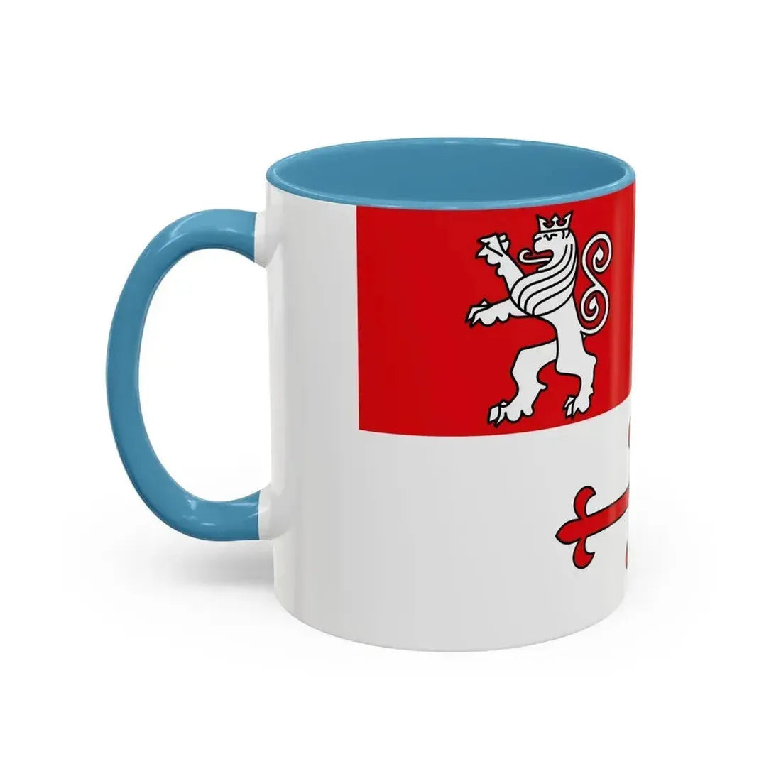 Flag of Heinsberg Germany - Accent Coffee Mug - Go Mug Yourself