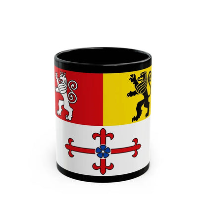 Flag of Heinsberg Germany - Black Coffee Mug-11oz-Go Mug Yourself