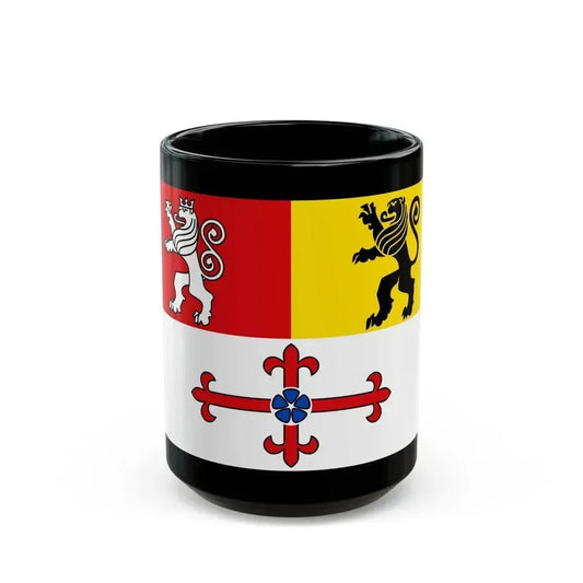 Flag of Heinsberg Germany - Black Coffee Mug 15oz - Go Mug Yourself
