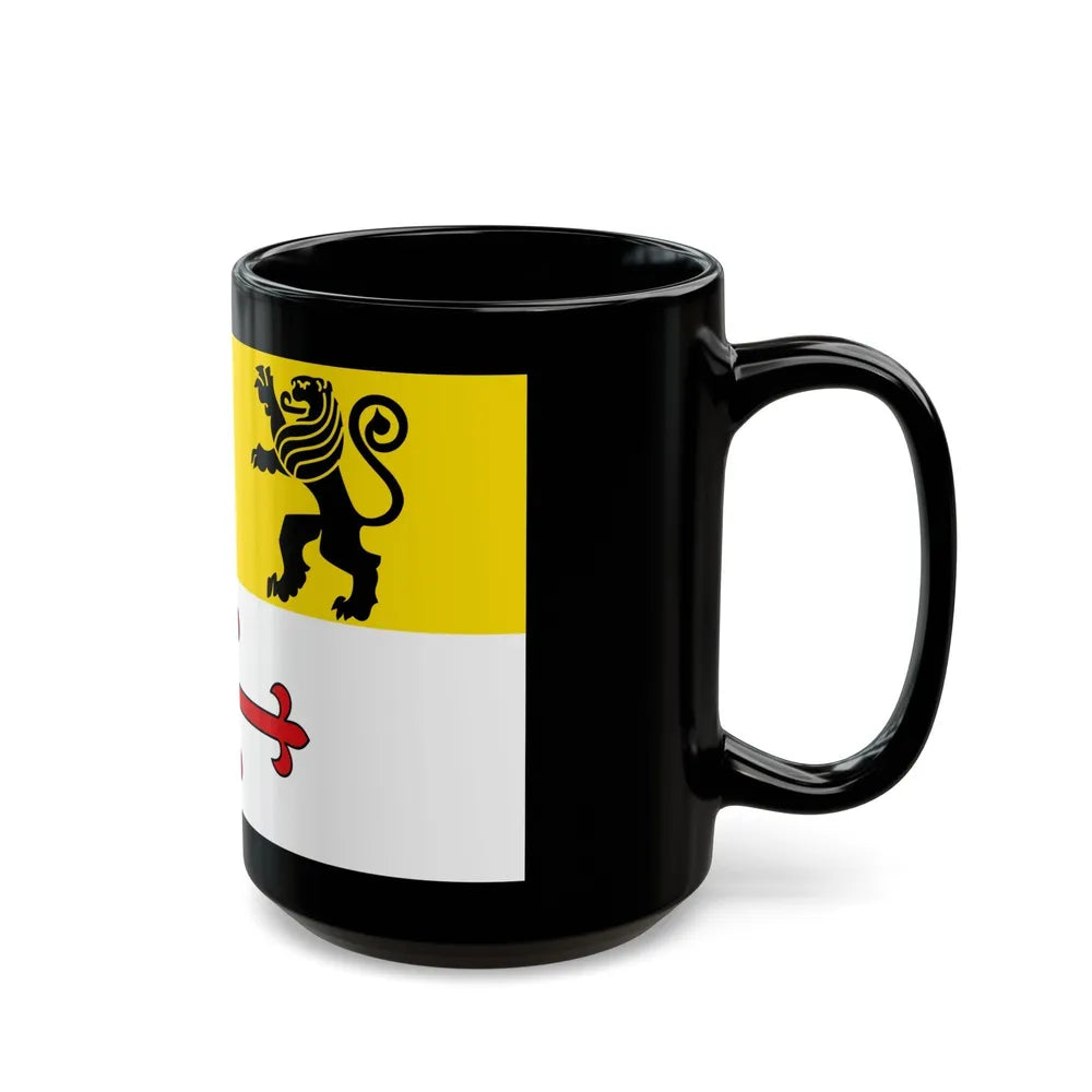 Flag of Heinsberg Germany - Black Coffee Mug-Go Mug Yourself