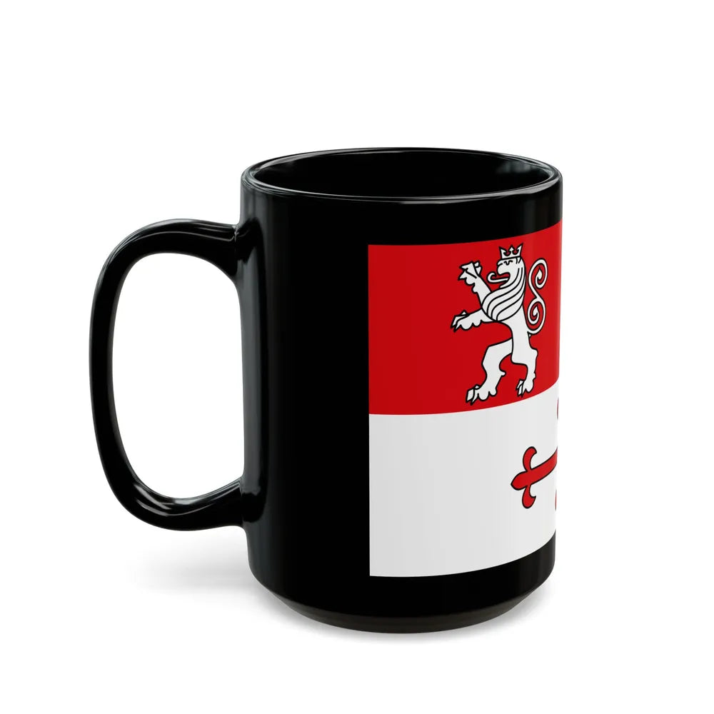 Flag of Heinsberg Germany - Black Coffee Mug-Go Mug Yourself