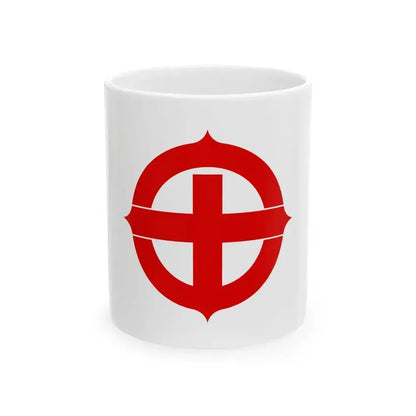 Flag of Hekinan Aichi (Japan) White Coffee Mug 11oz - Go Mug Yourself