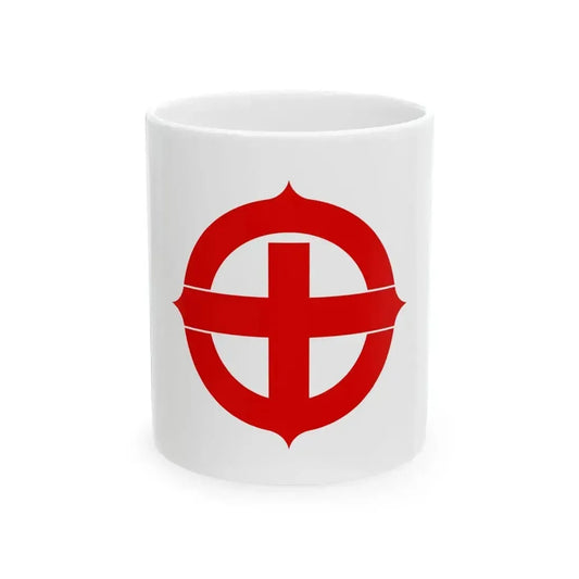 Flag of Hekinan Aichi (Japan) White Coffee Mug 11oz - Go Mug Yourself