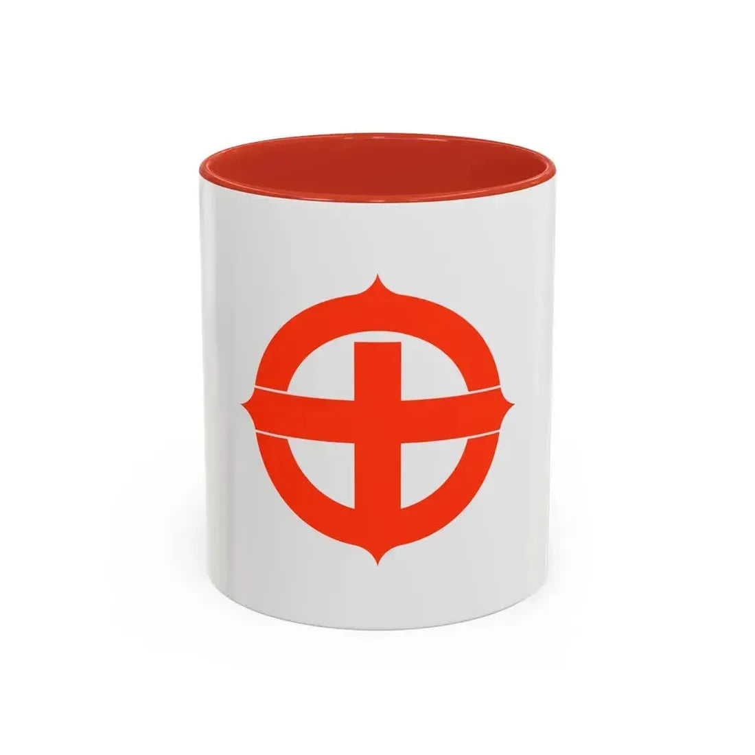 Flag of Hekinan Japan - Accent Coffee Mug 11oz Red - Go Mug Yourself