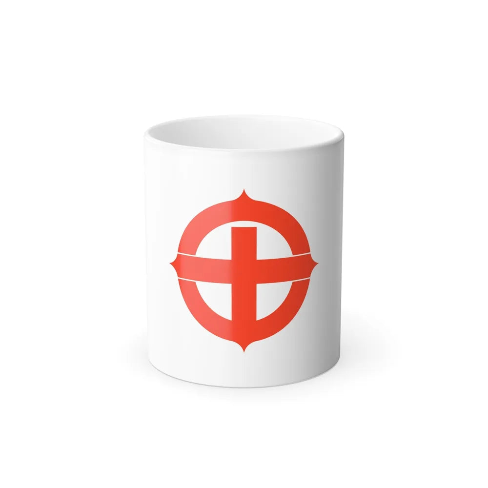 Flag of Hekinan Japan - Color Changing Coffee Mug-11oz-Go Mug Yourself