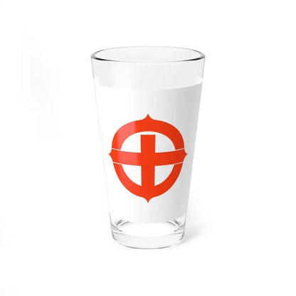 Flag of Hekinan Japan - Pint Glass 16oz 16oz - Go Mug Yourself