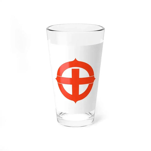 Flag of Hekinan Japan - Pint Glass 16oz 16oz - Go Mug Yourself