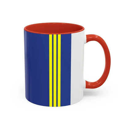 Flag of Hel Poland - Accent Coffee Mug - Go Mug Yourself