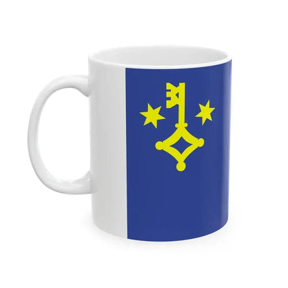 Flag of Hel Poland - White Coffee Mug - Go Mug Yourself