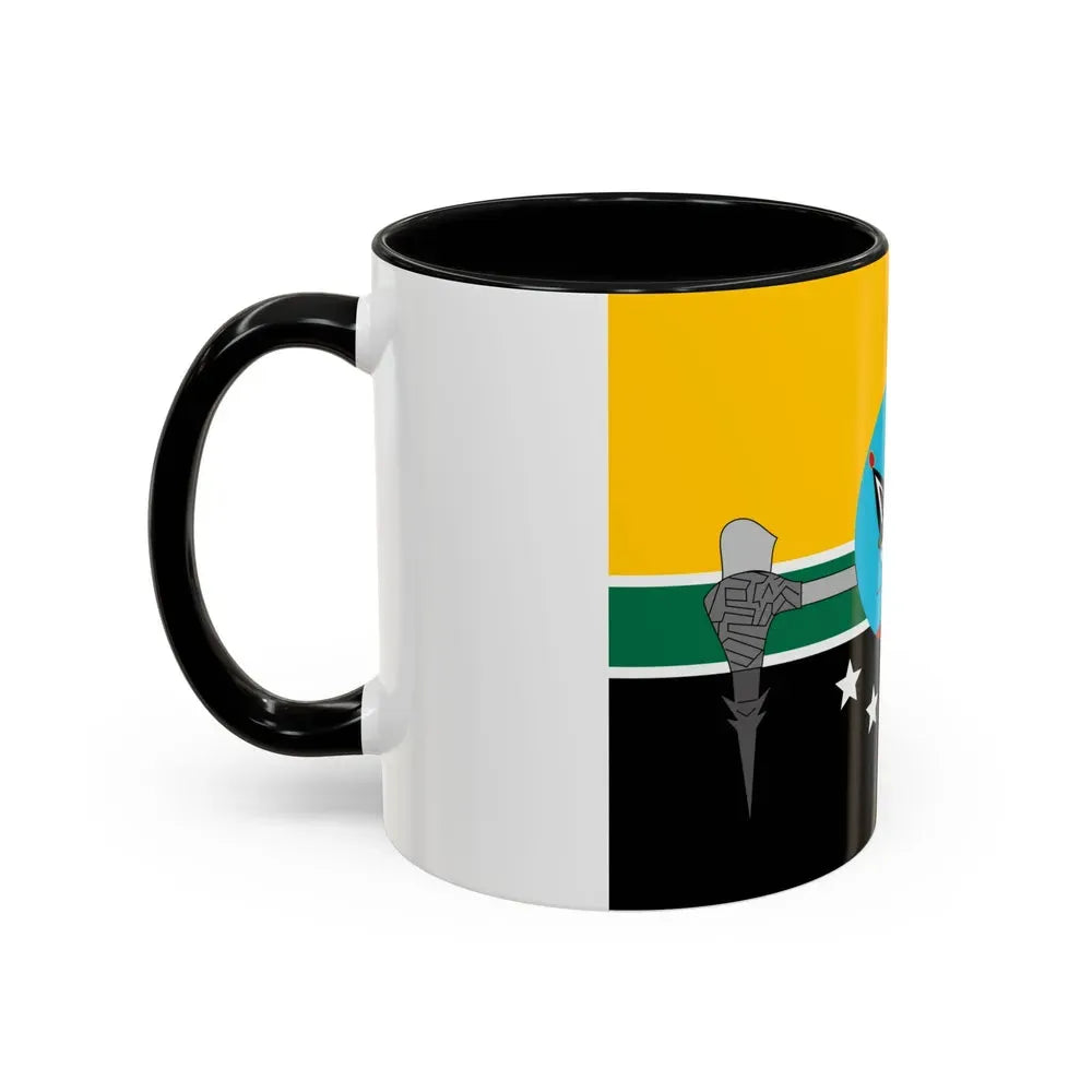 Flag of Hela Papa New Guinea - Accent Coffee Mug - Go Mug Yourself