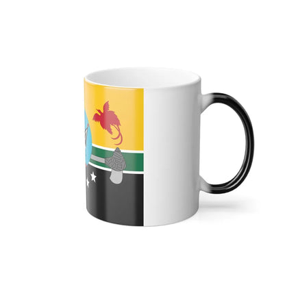 Flag of Hela Papa New Guinea - Color Changing Coffee Mug-Go Mug Yourself