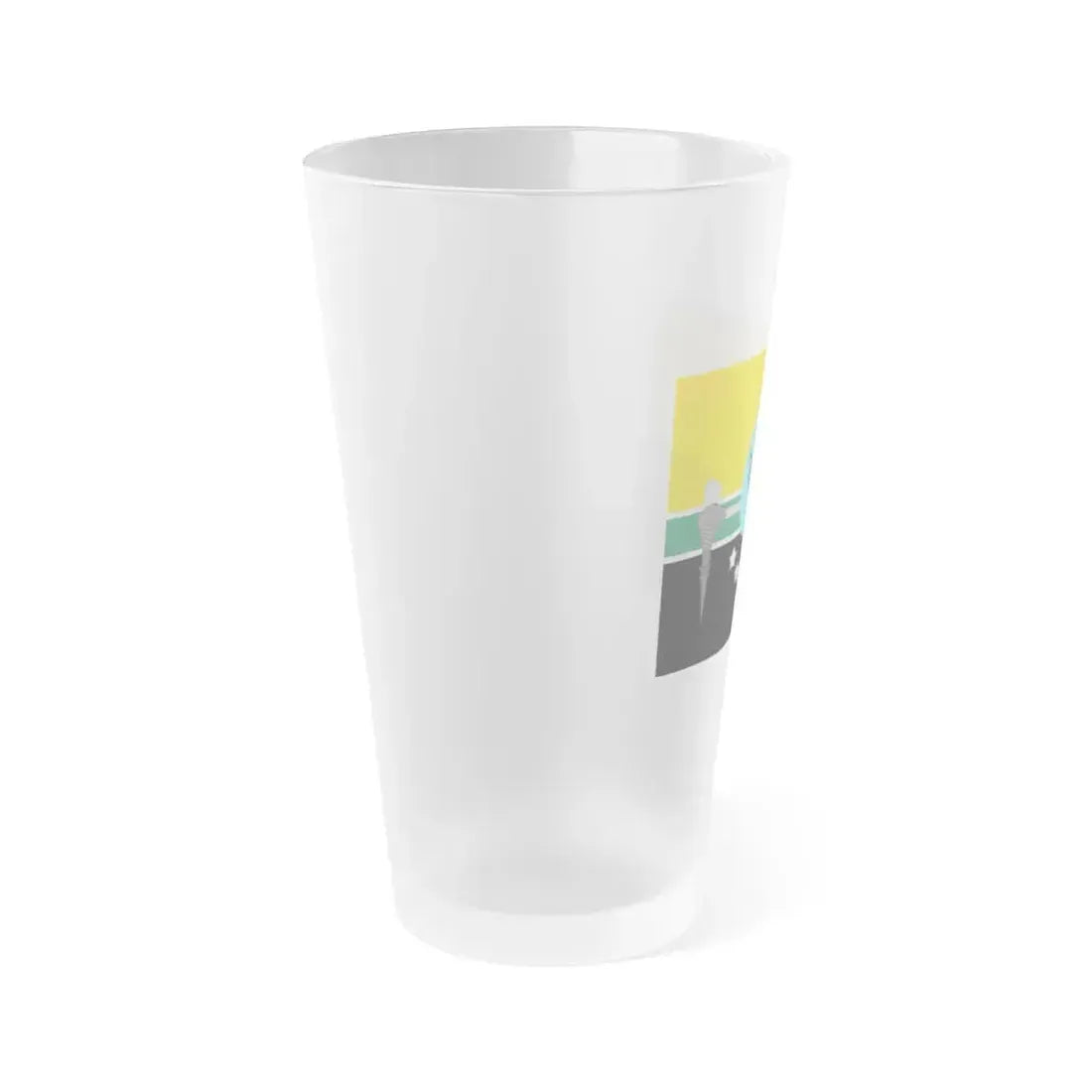 Flag of Hela Papa New Guinea - Frosted Pint Glass 16oz - Go Mug Yourself