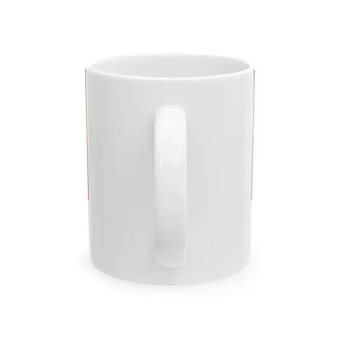Flag of Helgoland (Germany) White Coffee Mug - Go Mug Yourself