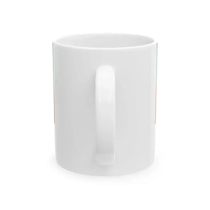 Flag of Helgoland (Germany) White Coffee Mug - Go Mug Yourself