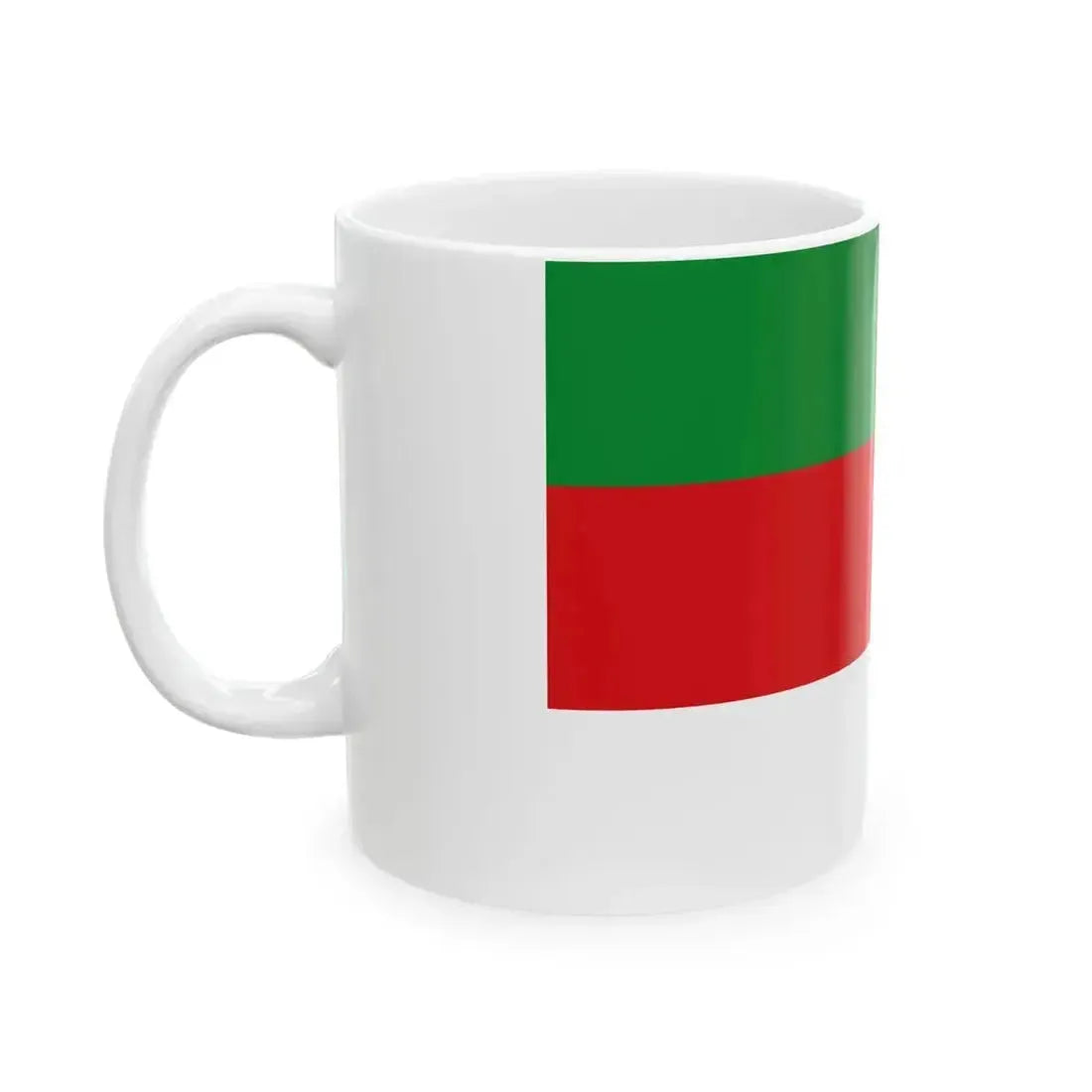 Flag of Helgoland (Germany) White Coffee Mug - Go Mug Yourself