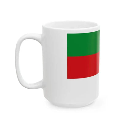 Flag of Helgoland (Germany) White Coffee Mug - Go Mug Yourself