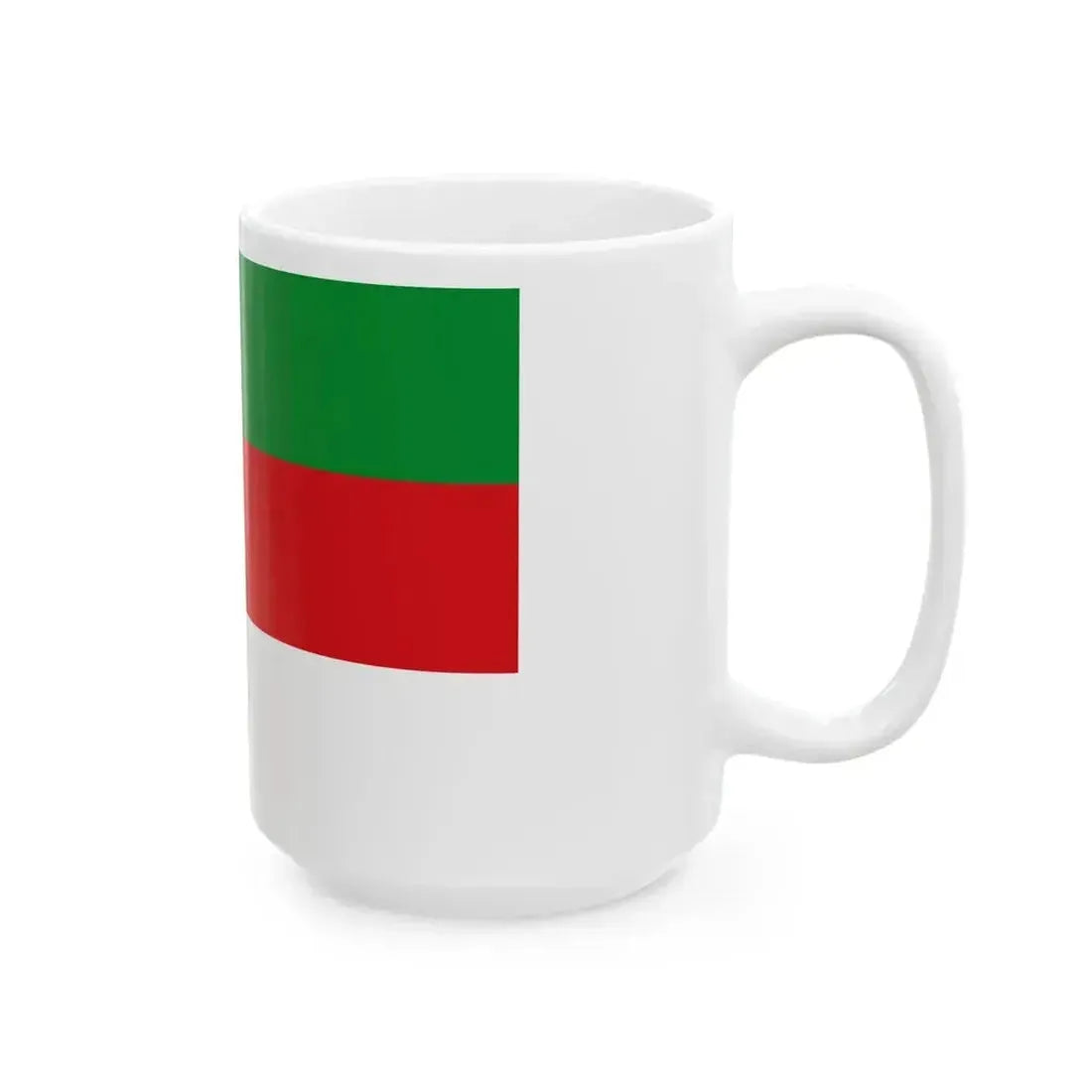 Flag of Helgoland (Germany) White Coffee Mug - Go Mug Yourself