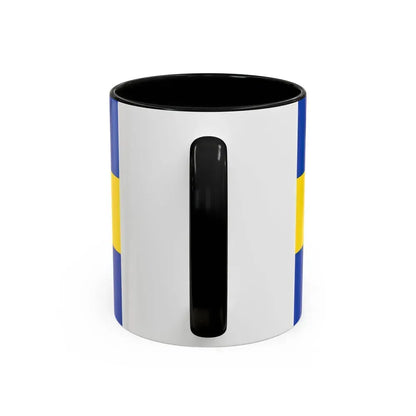 Flag of Helmstedt Germany - Accent Coffee Mug - Go Mug Yourself