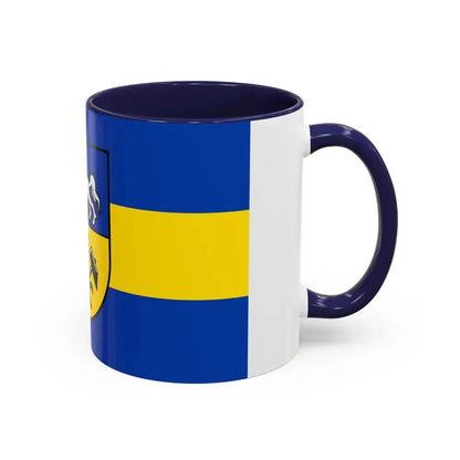 Flag of Helmstedt Germany - Accent Coffee Mug - Go Mug Yourself