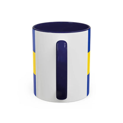Flag of Helmstedt Germany - Accent Coffee Mug - Go Mug Yourself