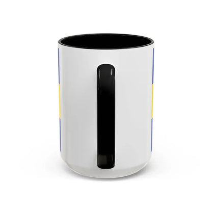 Flag of Helmstedt Germany - Accent Coffee Mug - Go Mug Yourself