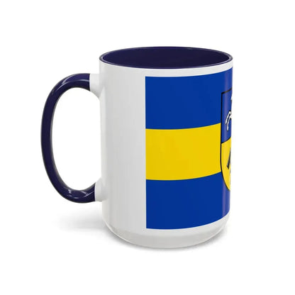 Flag of Helmstedt Germany - Accent Coffee Mug - Go Mug Yourself