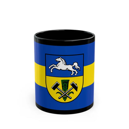 Flag of Helmstedt Germany - Black Coffee Mug-11oz-Go Mug Yourself