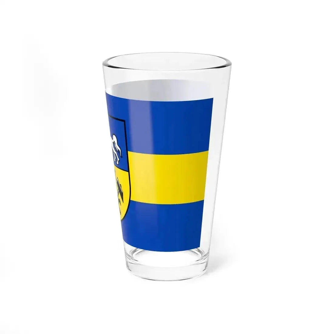 Flag of Helmstedt Germany - Pint Glass 16oz - Go Mug Yourself