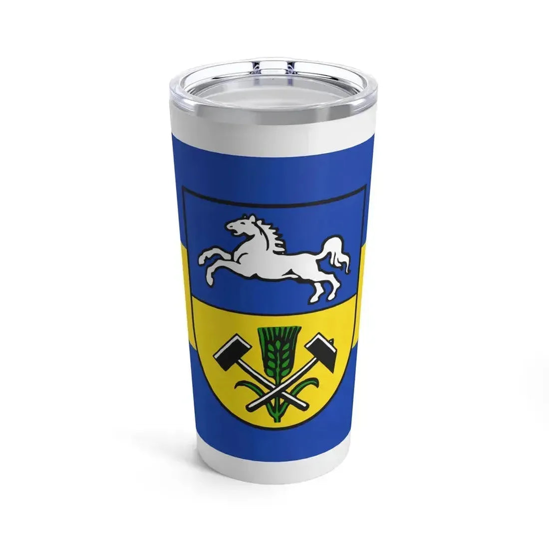 Flag of Helmstedt Germany - Tumbler 20oz 20oz - Go Mug Yourself