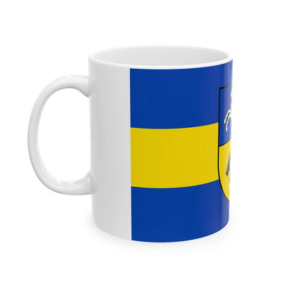 Flag of Helmstedt Germany - White Coffee Mug-Go Mug Yourself