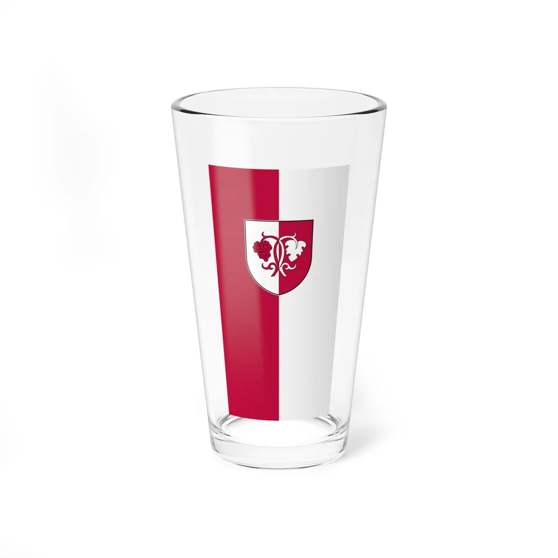 Flag of Helvecia vertical (Hungary) Pint Glass 16oz 16oz - Go Mug Yourself