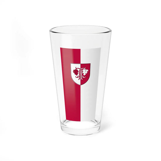 Flag of Helvecia vertical (Hungary) Pint Glass 16oz 16oz - Go Mug Yourself
