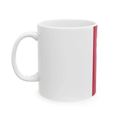 Flag of Helvecia vertical (Hungary) White Coffee Mug - Go Mug Yourself