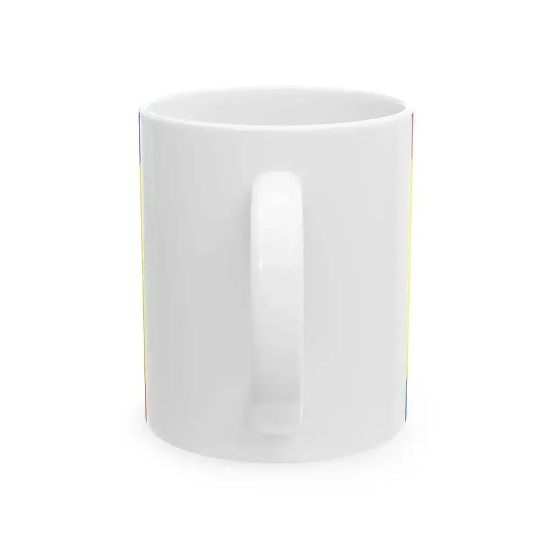 Flag of Hensies (Belgium) White Coffee Mug - Go Mug Yourself