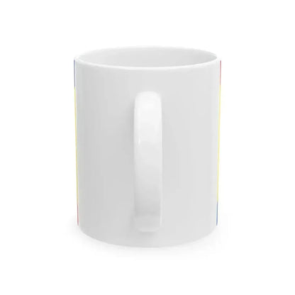 Flag of Hensies (Belgium) White Coffee Mug - Go Mug Yourself