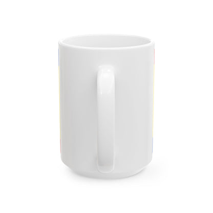 Flag of Hensies (Belgium) White Coffee Mug-Go Mug Yourself
